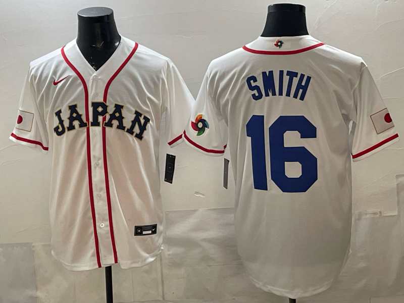 Men 2026 World Cub USA16 Smith white Nike MLB Jersey 007->more jerseys->MLB Jersey